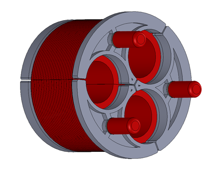 Triplex CalAm, 100,33-105,41 mm / 3X 40,13-41,15 mm